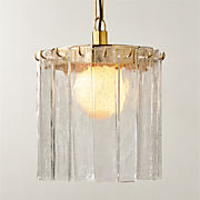 Gleam Crystal Pendant Light 30"