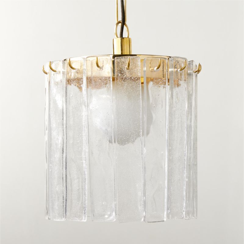 Celina Cast Glass Pendant Light 13.75" - image 2 of 6