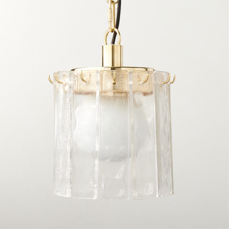 Celina Cast Glass Pendant Light 8