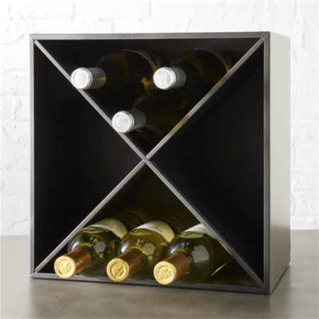 Cellar 12 Bottle Wine Rack Reviews Cb2