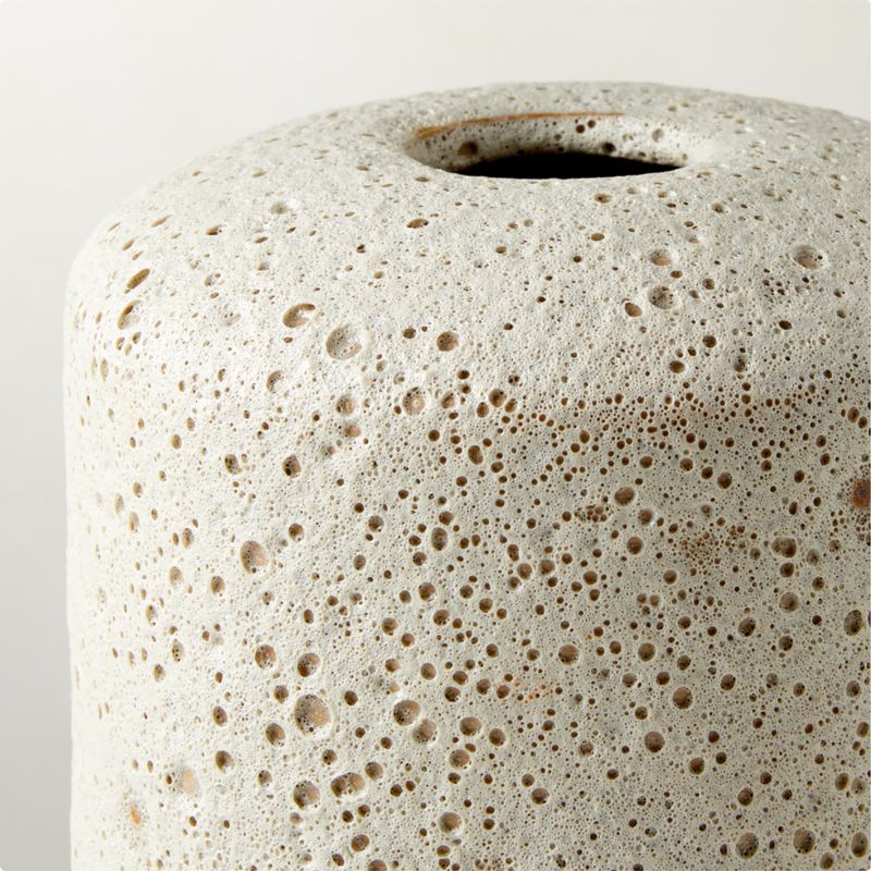 Ceres White Ceramic Vase - image 3 of 16