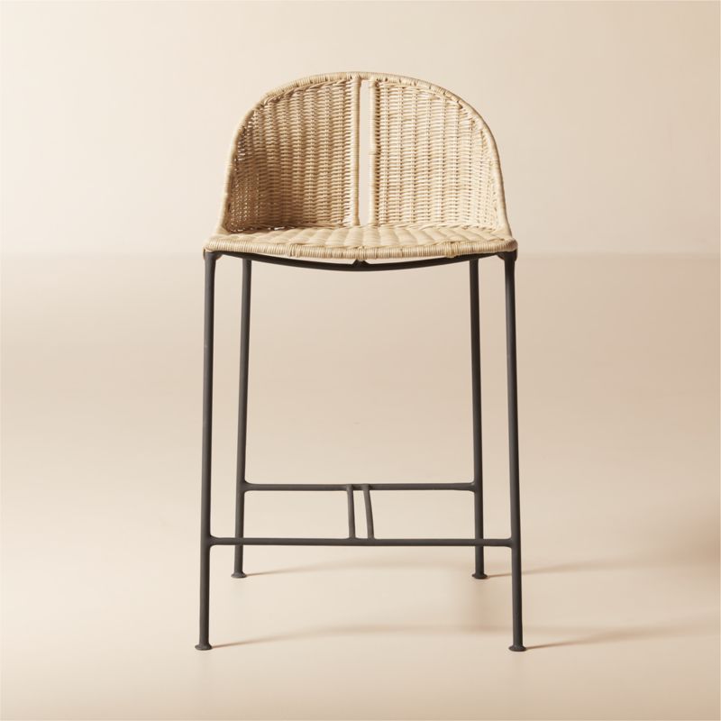 Cesta Rattan Counter Stool - image 0 of 11