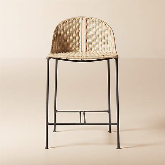 Cesta Rattan Counter Stool