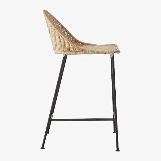 Cesta Rattan Counter Stool