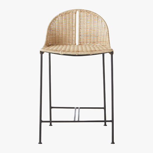 Cesta Rattan Counter Stool