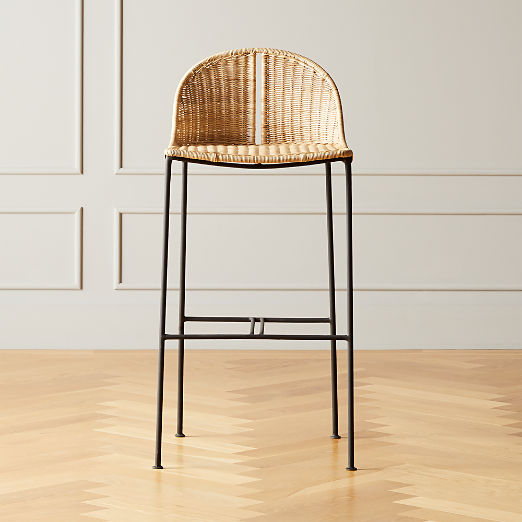 cane furniture CB2