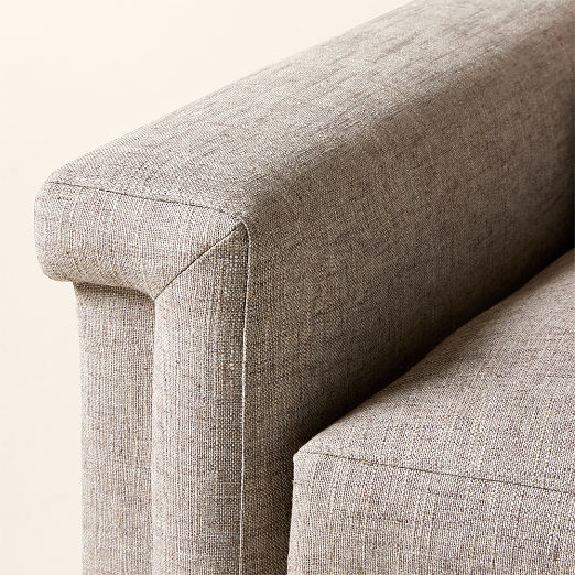 Ceva 103" Wheat Performance Fabric Sofa