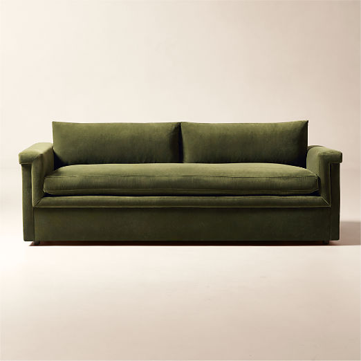 Ceva Green Velvet Sleeper Sofa