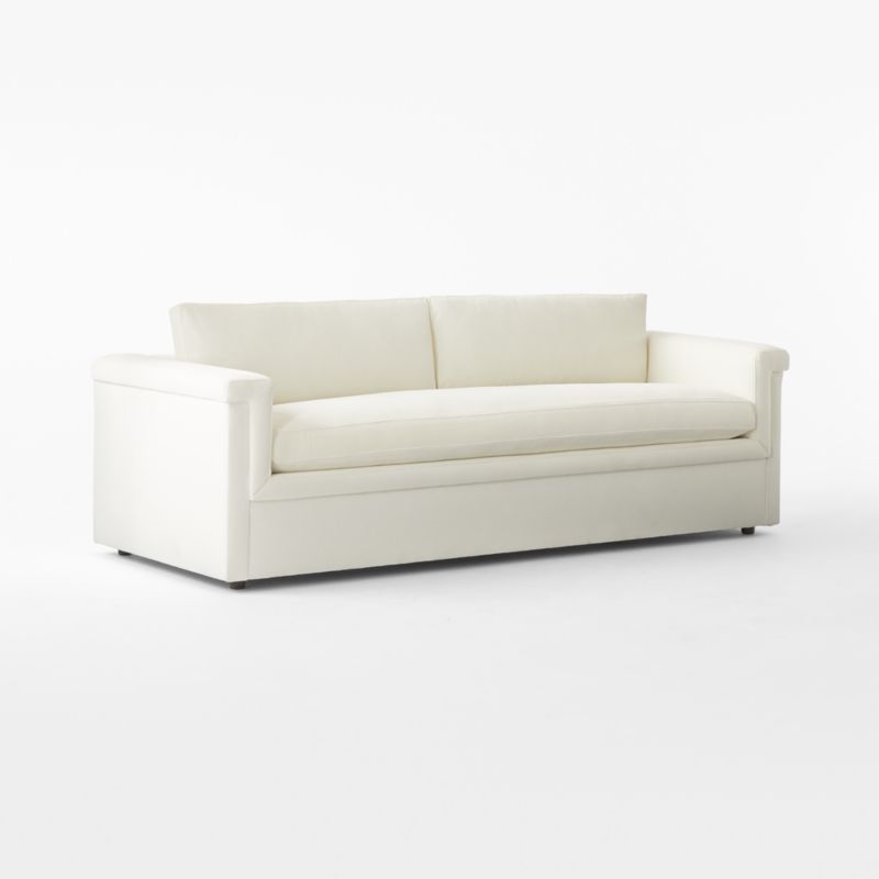 Ceva 86" Ivory Performance Velvet Sleeper Sofa - image 6 of 9