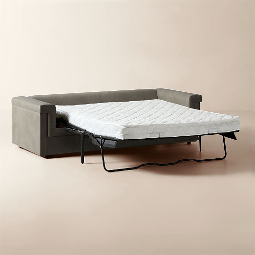 Ceva 86" Leather Sleeper Sofa