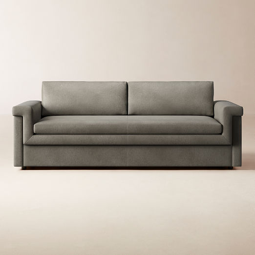 Ceva 86" Leather Sleeper