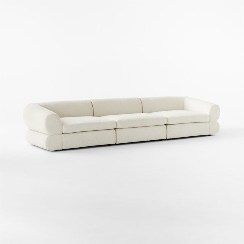 Chale 3-Piece Sectional Sofa Deauville Stone - image 3 of 7