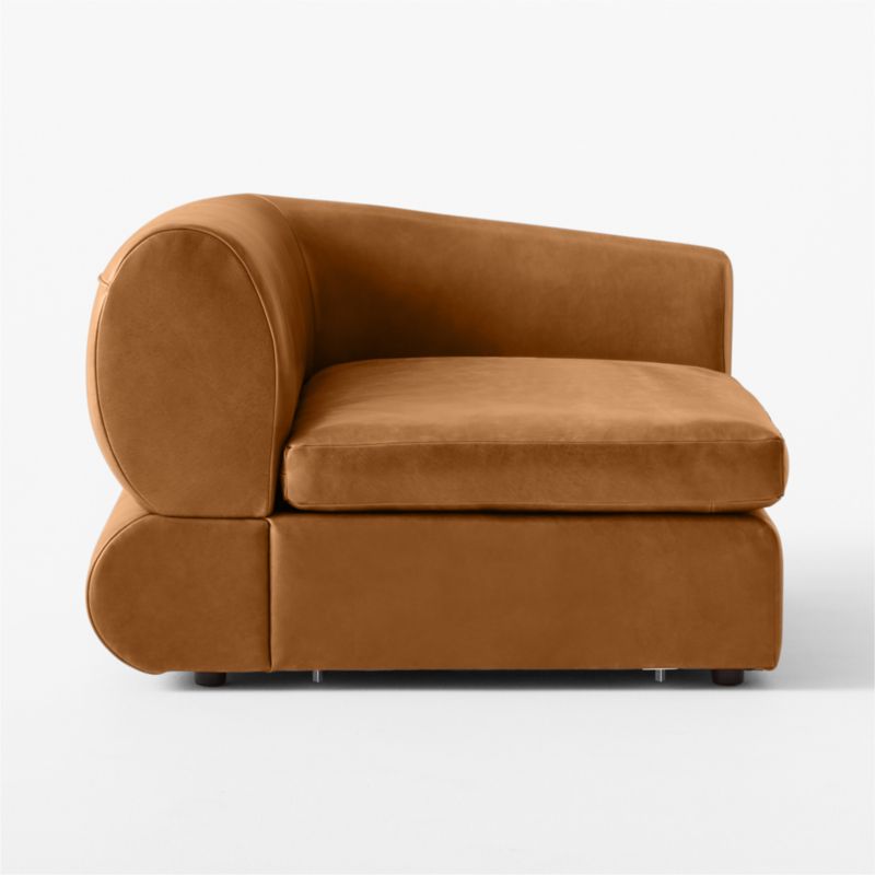 Chale Saddle Leather Right-Arm Chair - image 5 of 8