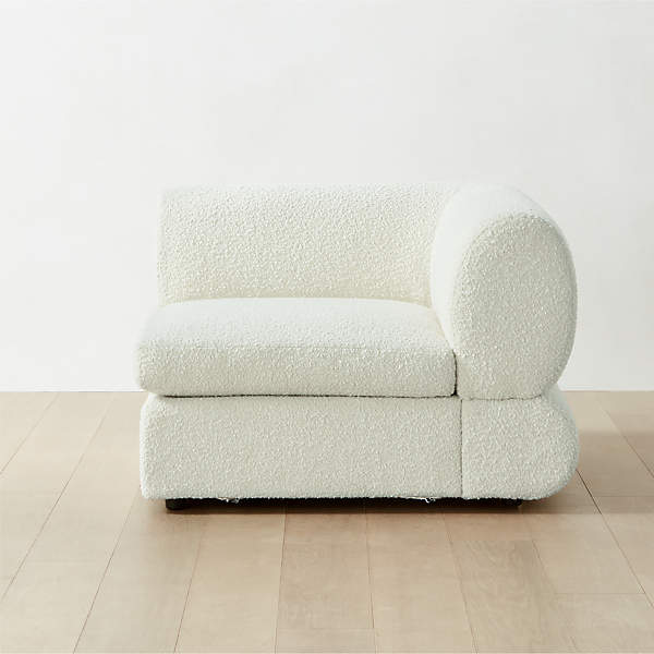 Rounded best sale corner chair