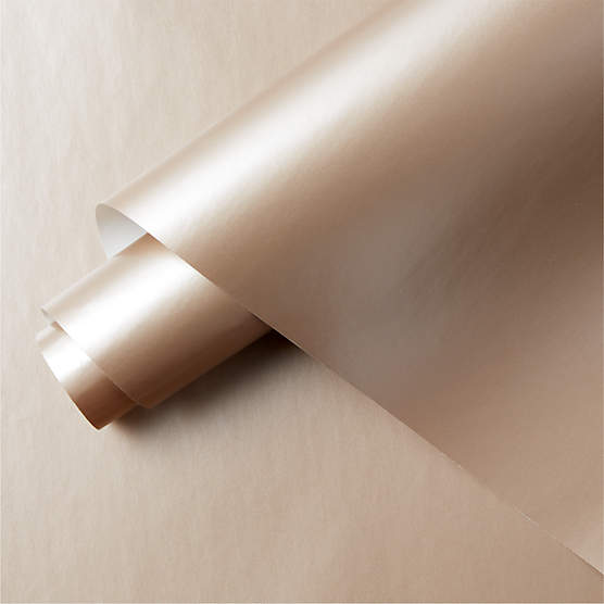 Champagne Gold Holiday Gift Wrap