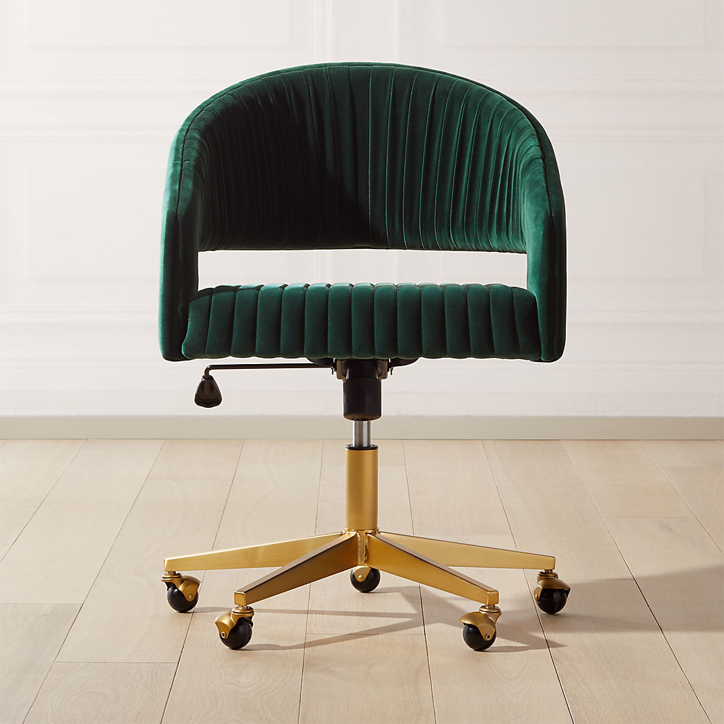 Modern Velvet Chairs Cb2