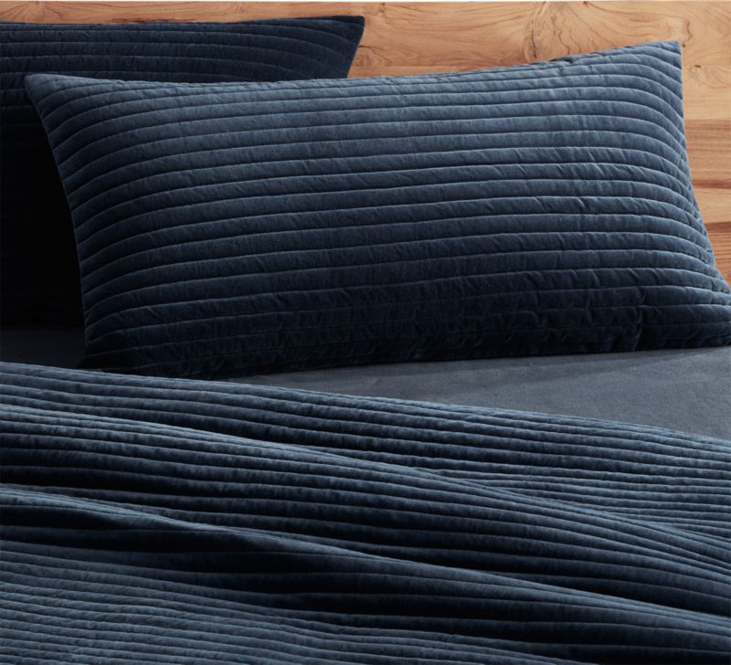 king pillow shams cb2