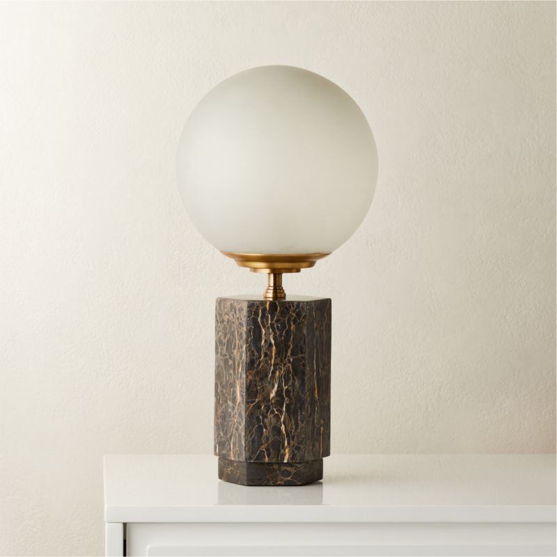 globe table lamp