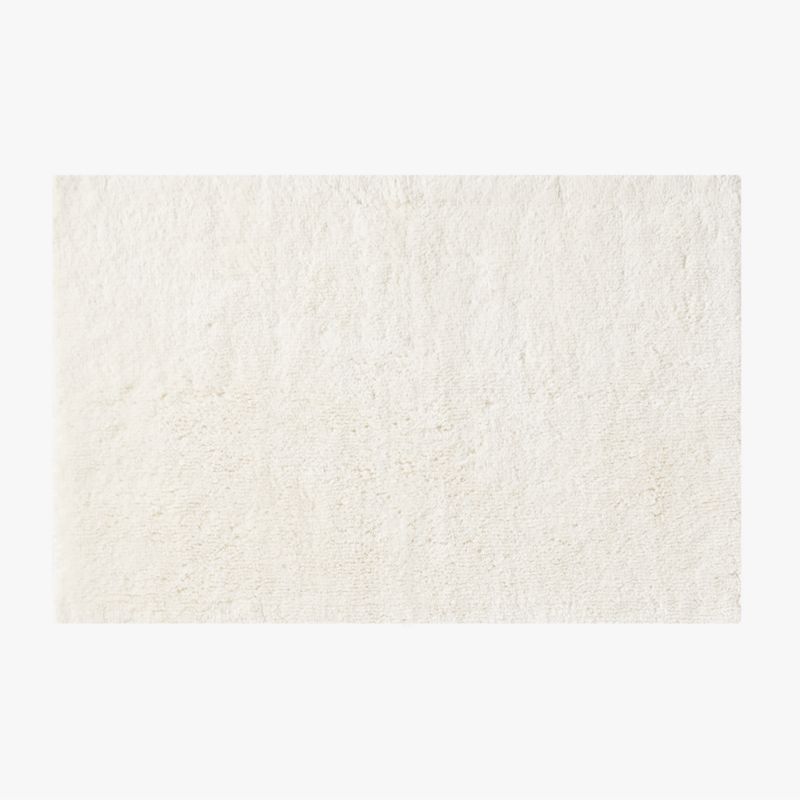 View Brooks Organic Cotton Warm White Bath Mat 24''x36'' details