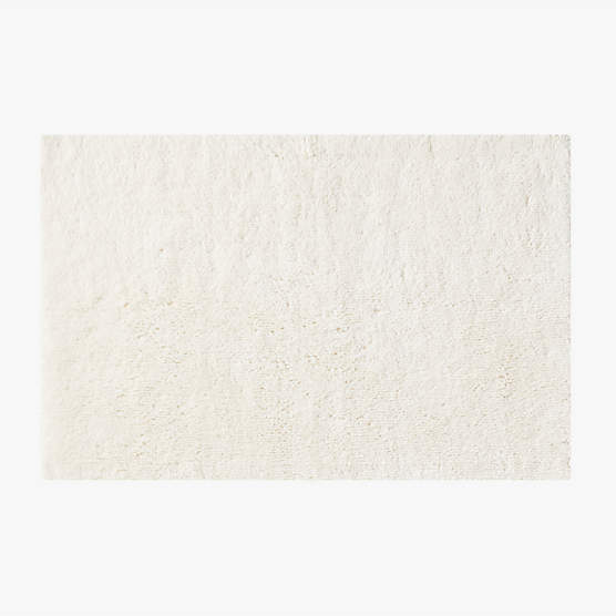 Brooks Organic Cotton Warm White Bath Mat 24''x36''