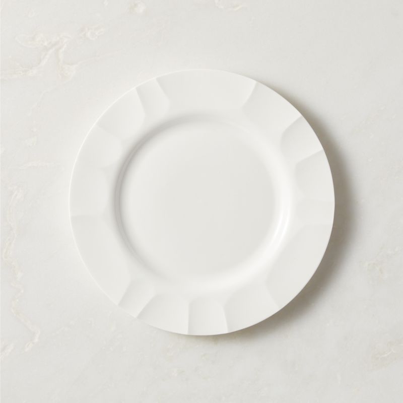 View Chert White Porcelain Salad Plate details