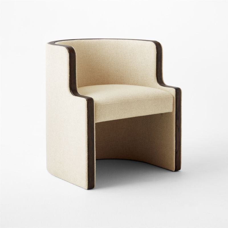 Chester Dining Chair Wooly Sand | CB2 Canada