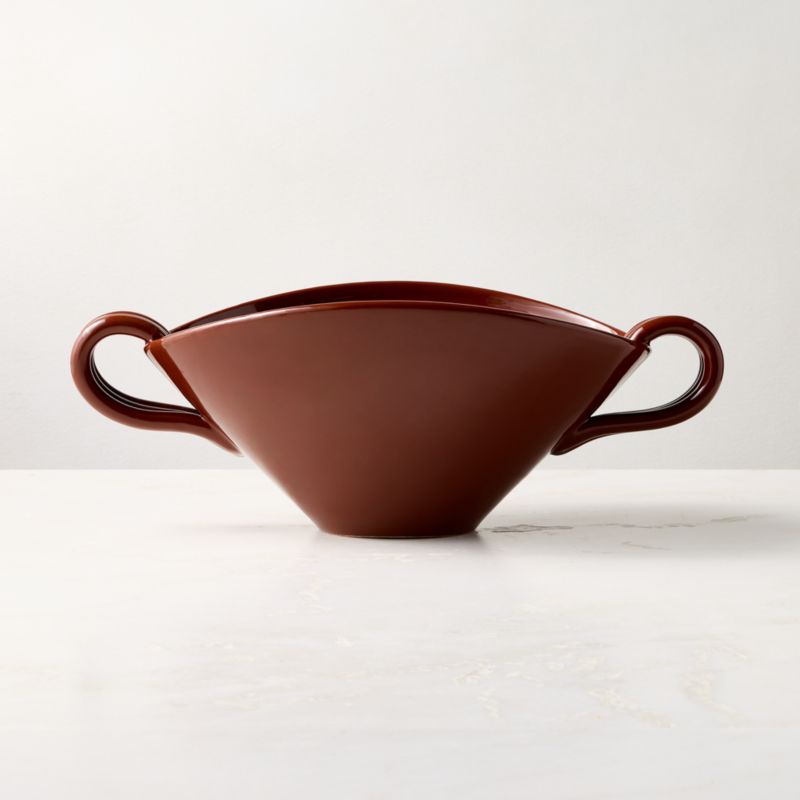 Chiara Red Ceramic Vase - image 2 of 4