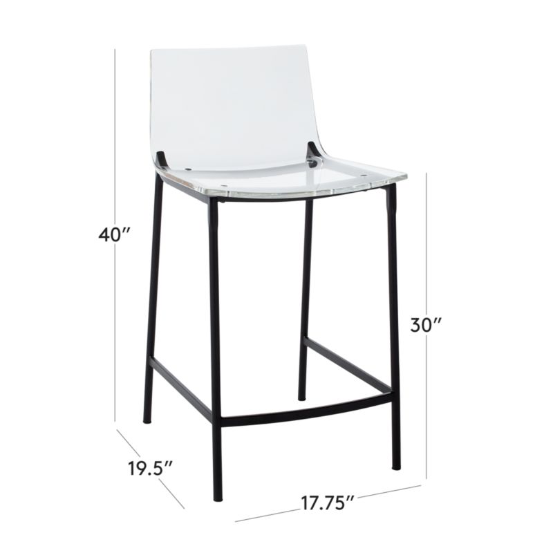 Cb2 chiaro counter online stool