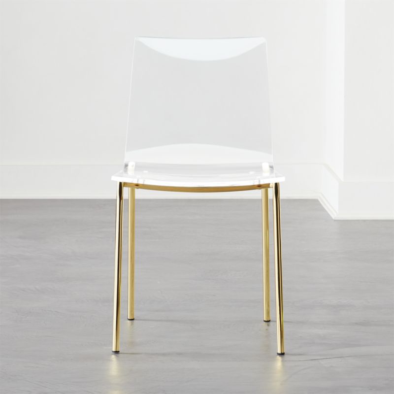 gold chair