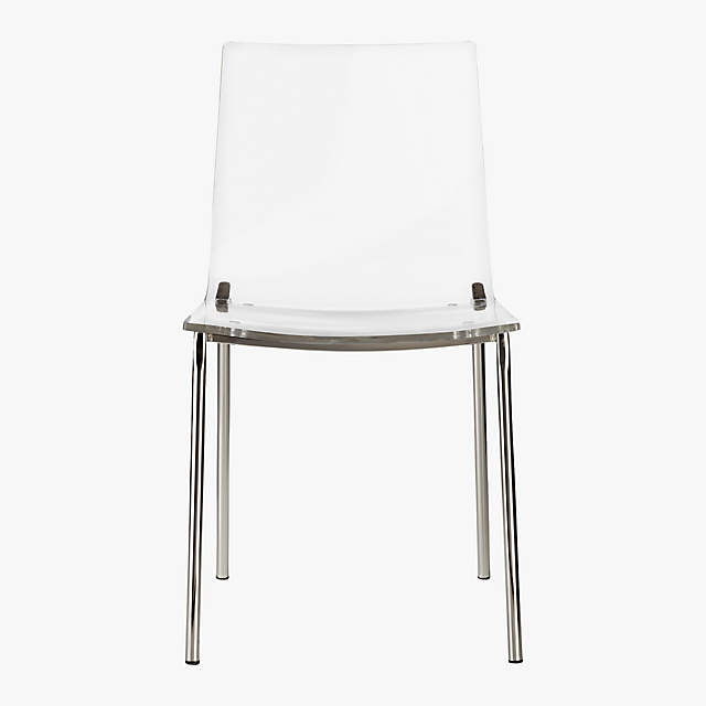 Cb2 shop lucite chair