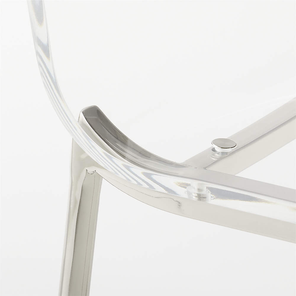 Cb2 acrylic counter discount stool