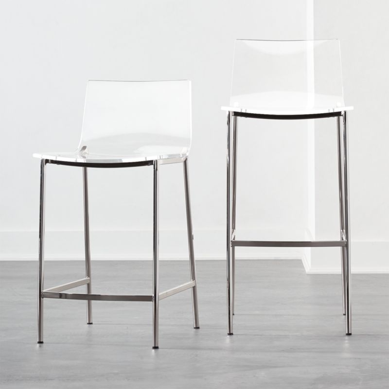 Cb2 clear bar cheap stools