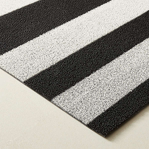 Miro Doormat - Black & White Welcome Mat - Calla Collective