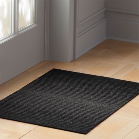 Chilewich Black Ombre Shag Mats Cb2