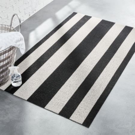 Chilewich Black And White Floor Mat Reviews Cb2 Canada