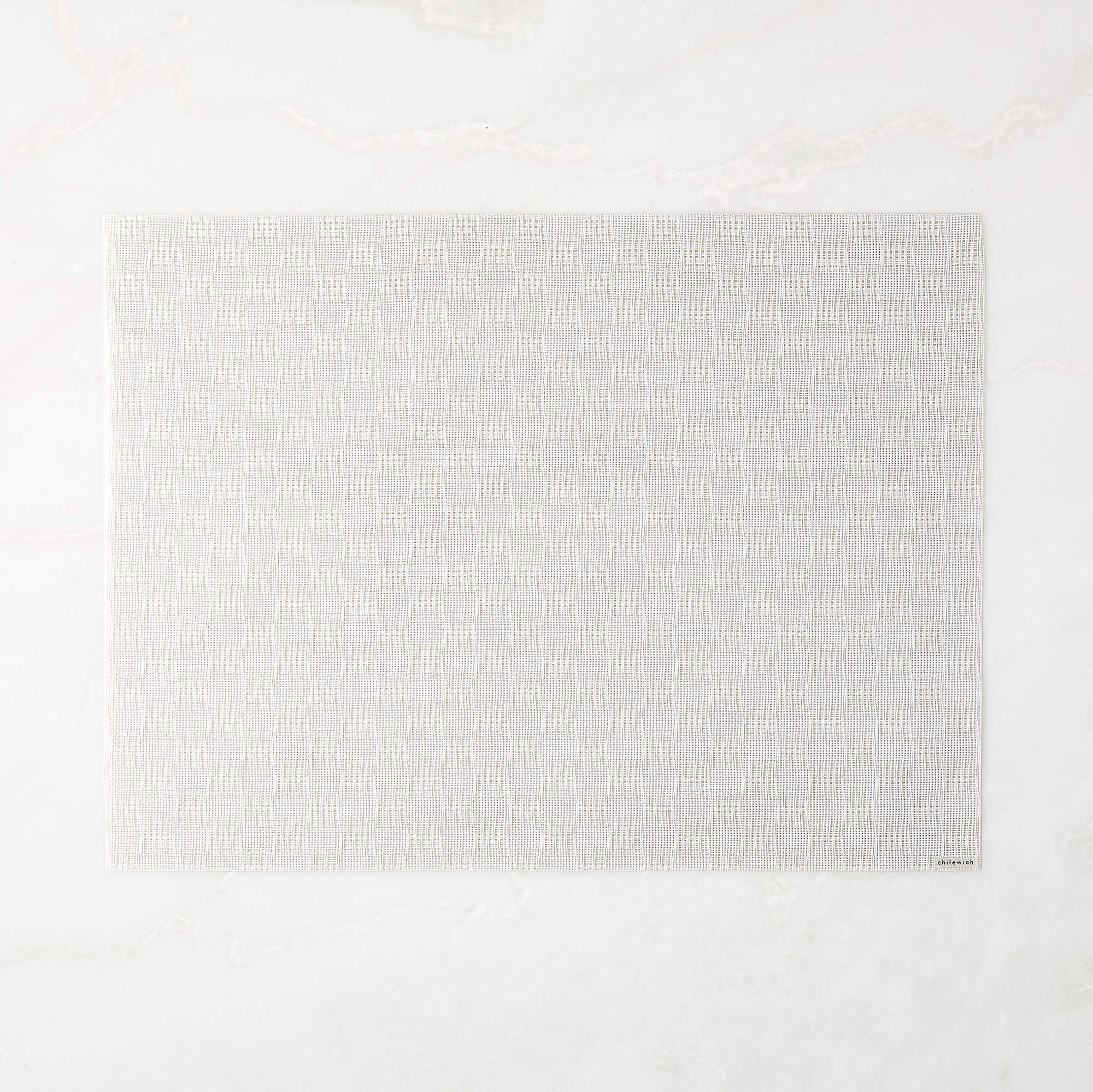 Chilewich Modern Woven White Vinyl Placemat + Reviews | CB2