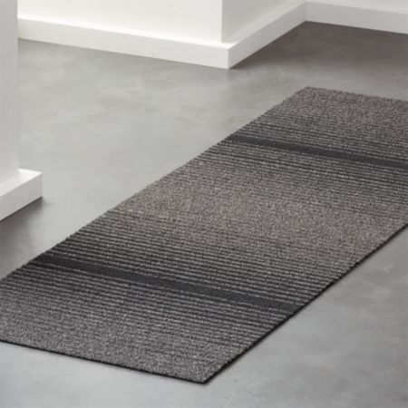 Chilewich Grey Ombre Shag Runner 2 X6 Reviews Cb2