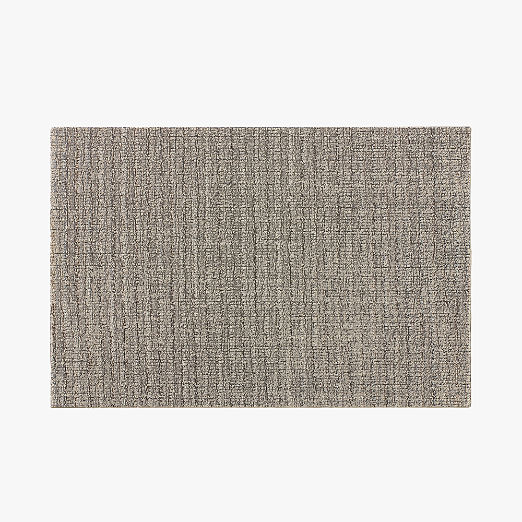 Chilewich® Solid Grey Shag Doormat 2'x3'