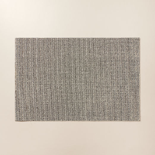 Chilewich® Solid Grey Shag Doormat 2'x3'