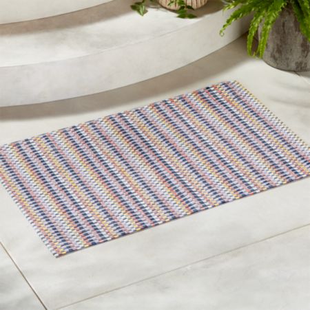 Chilewich Heddle Multicolor Doormat 2 X3 Cb2