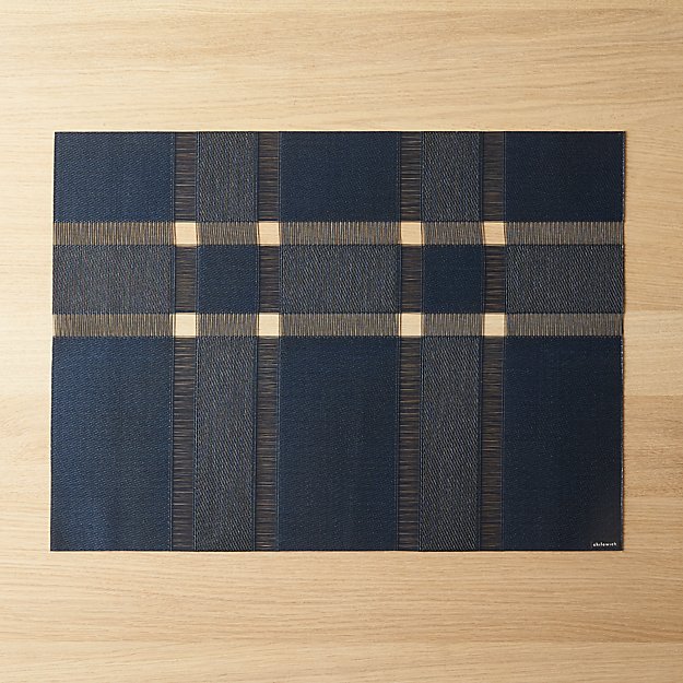 Cb2 Free Shipping >> Chilewich Interlace Sapphire Placemat Reviews Cb2 Cb2 Free Shipping >> Chilewich Interlace Sapphire Placemat Reviews Cb2