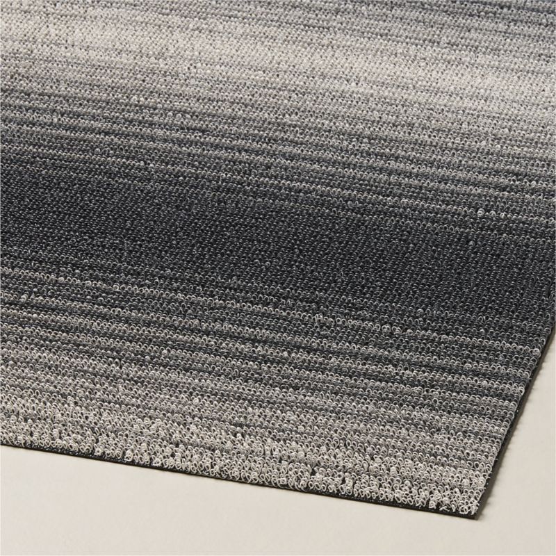 Chilewich® Fade Stone Stripe Shag Floormat 2'x6' - image 1 of 4