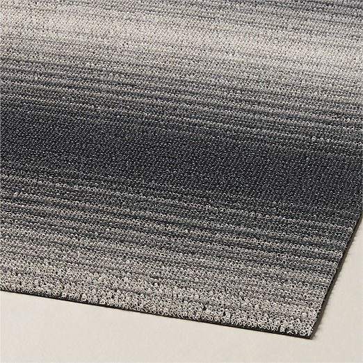 Chilewich® Fade Stone Stripe Shag Floormat 2'x6'