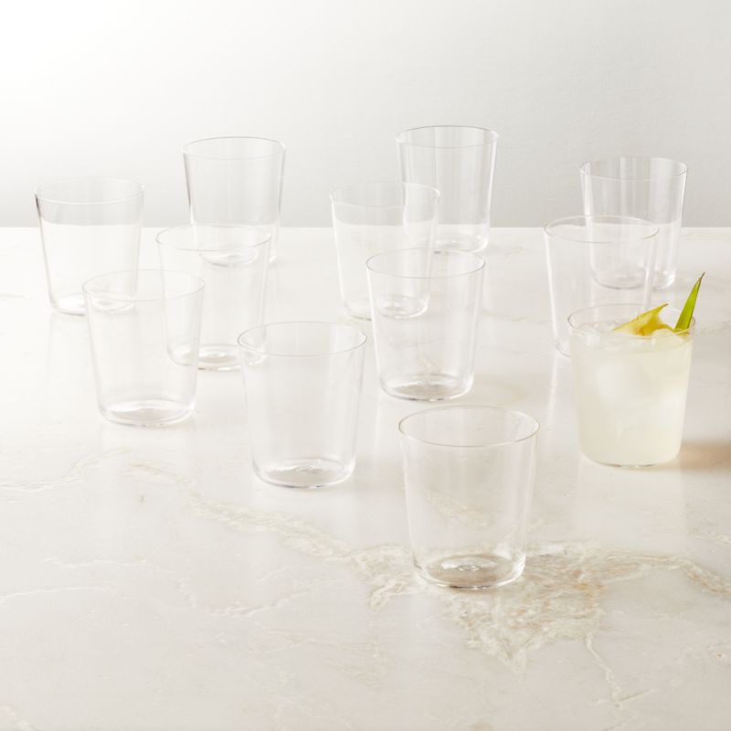 View Chill Acrylic Double Old-Fashioned Glasses Set of 12 details