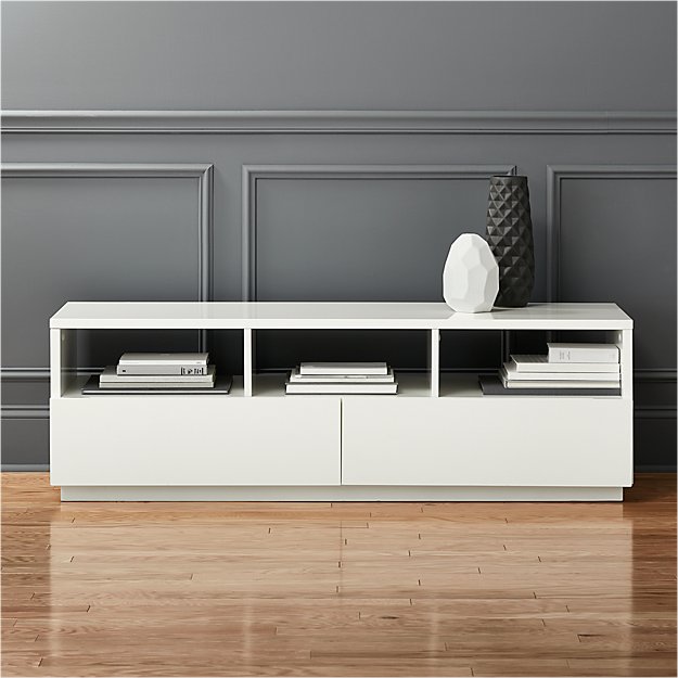 Chill 60 White High Gloss Media Console