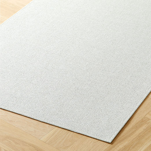 Chilewich® White Boucle Utility Mat 2.5'x9'
