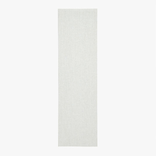 Chilewich® White Boucle Utility Mat 2.5'x9'