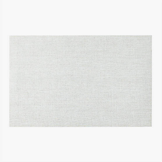 Chilewich® White Boucle Utility Mat 2'x3'