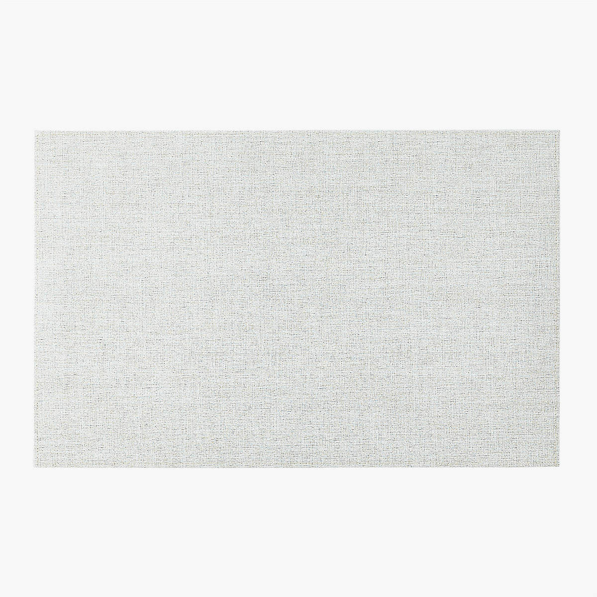 Chilewich White Boucle Utility Mat 2'x3' + Reviews CB2