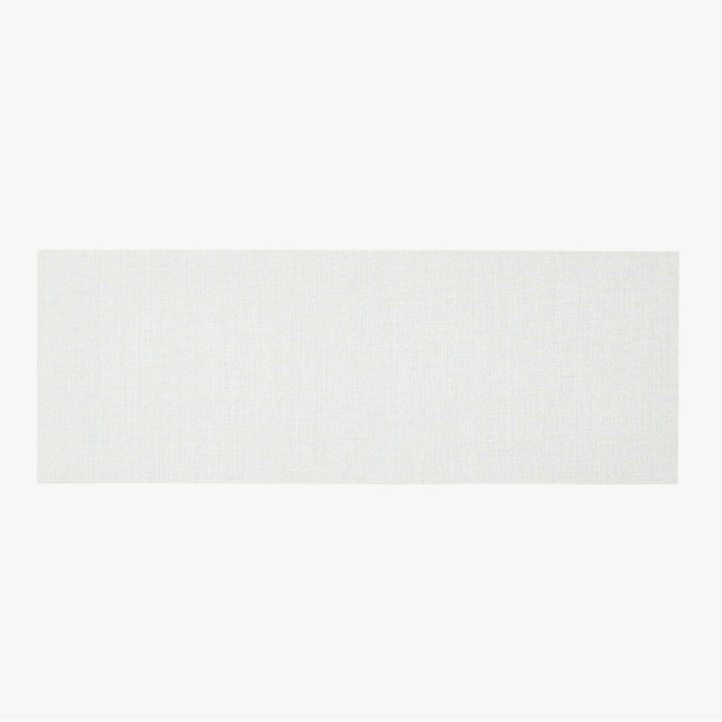 Chilewich White Boucle Utility Mat 2'x6' + Reviews | CB2